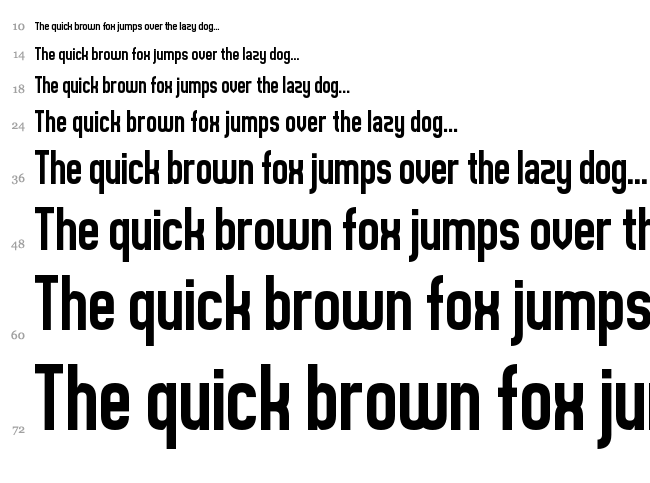 Guilty Treasure font waterfall